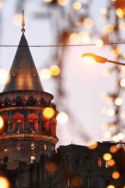 Galata Tower: Istanbul in January